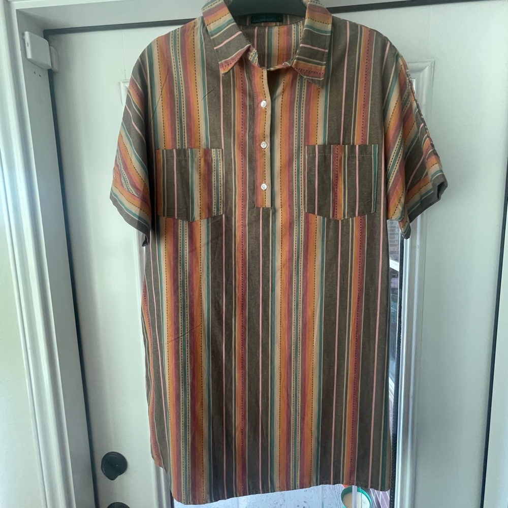 Colorful Striped Shirt